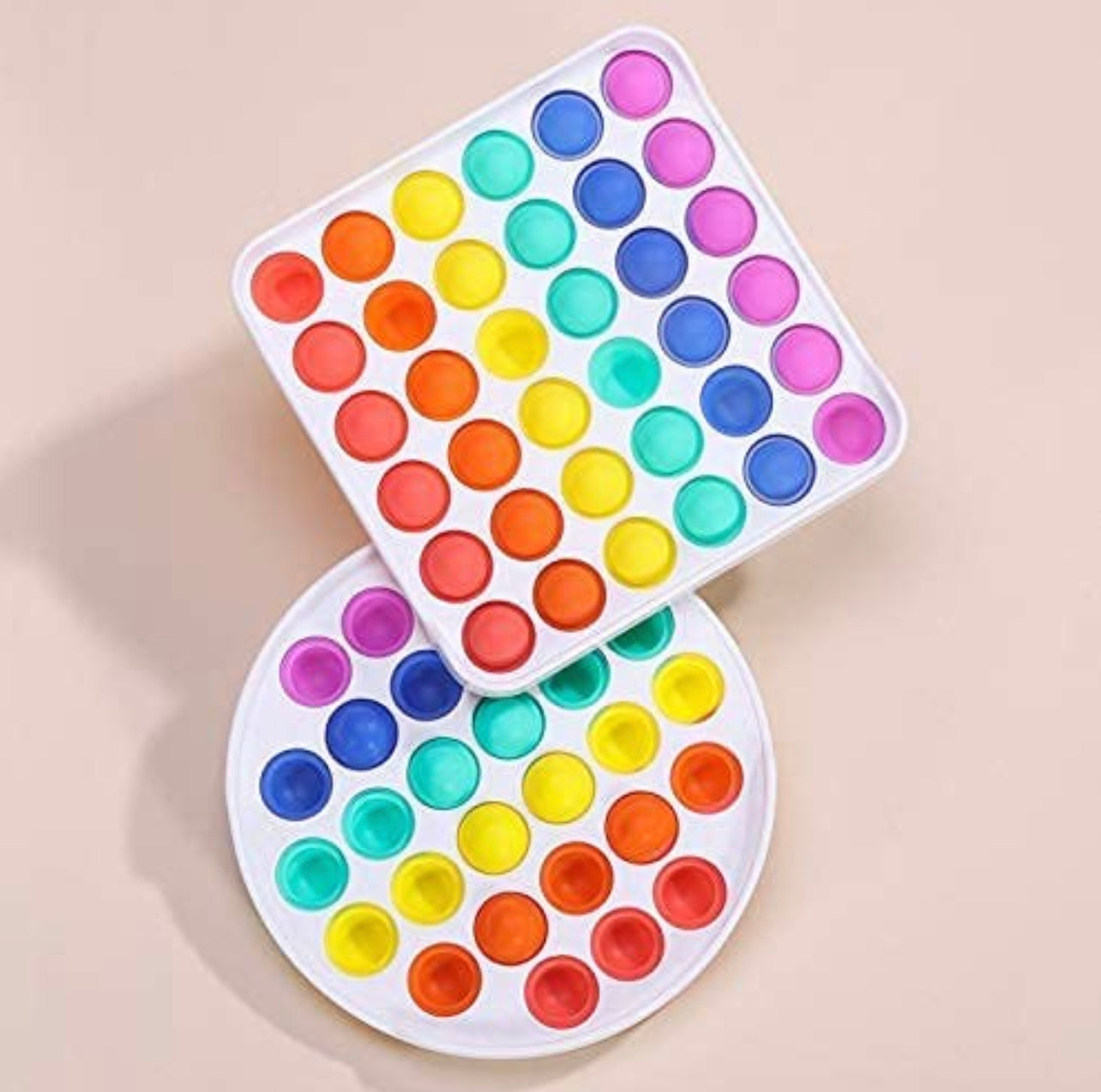 Fidget Bubble Popper - Rainbow colored