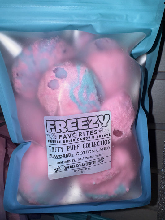 Freeze Dried Cotton Candy Puffs
