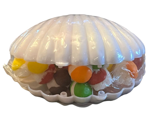 Seashell Party Favor filled with Freeze Dried Original Flavored Crunchies