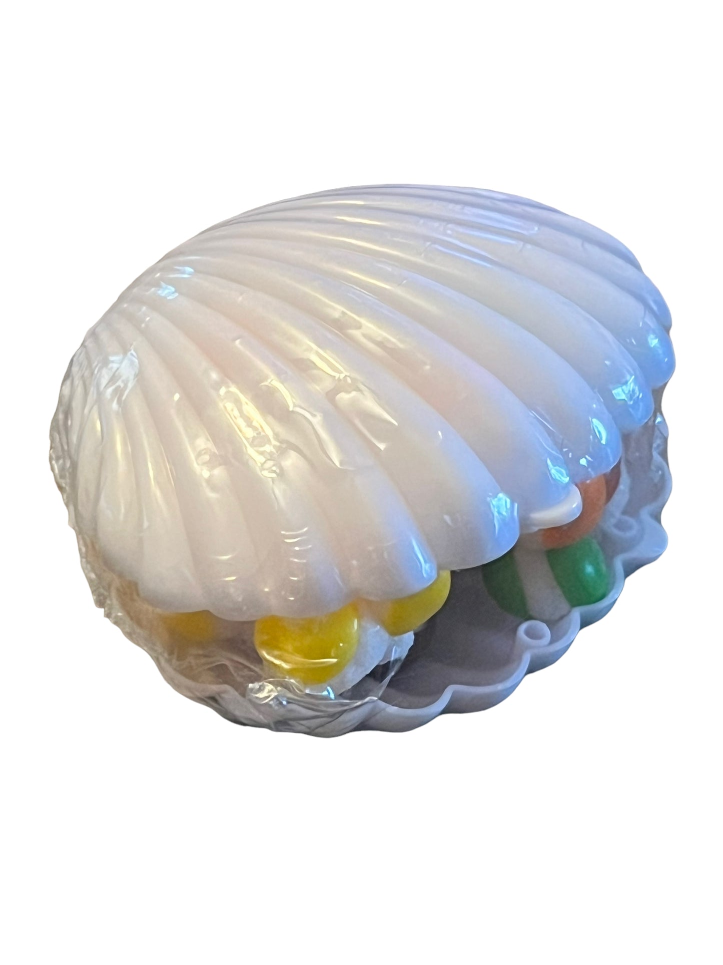 Seashell Party Favor filled with Freeze Dried Original Flavored Crunchies
