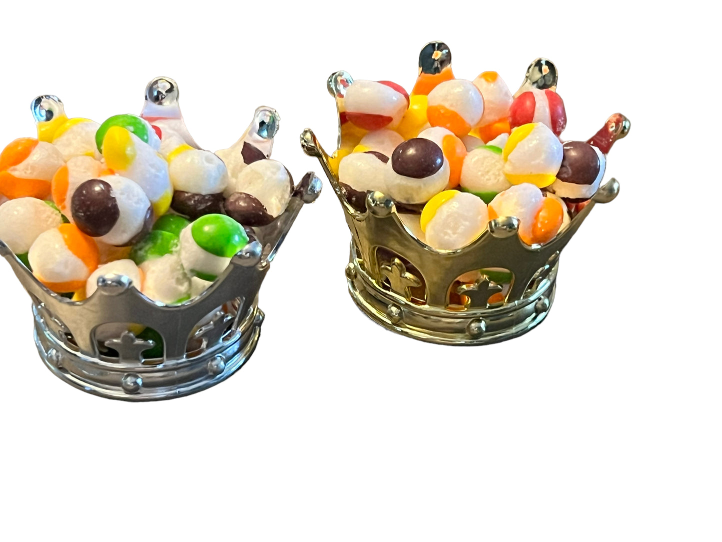 Crown filled favors- with Freeze Dried Crunchies