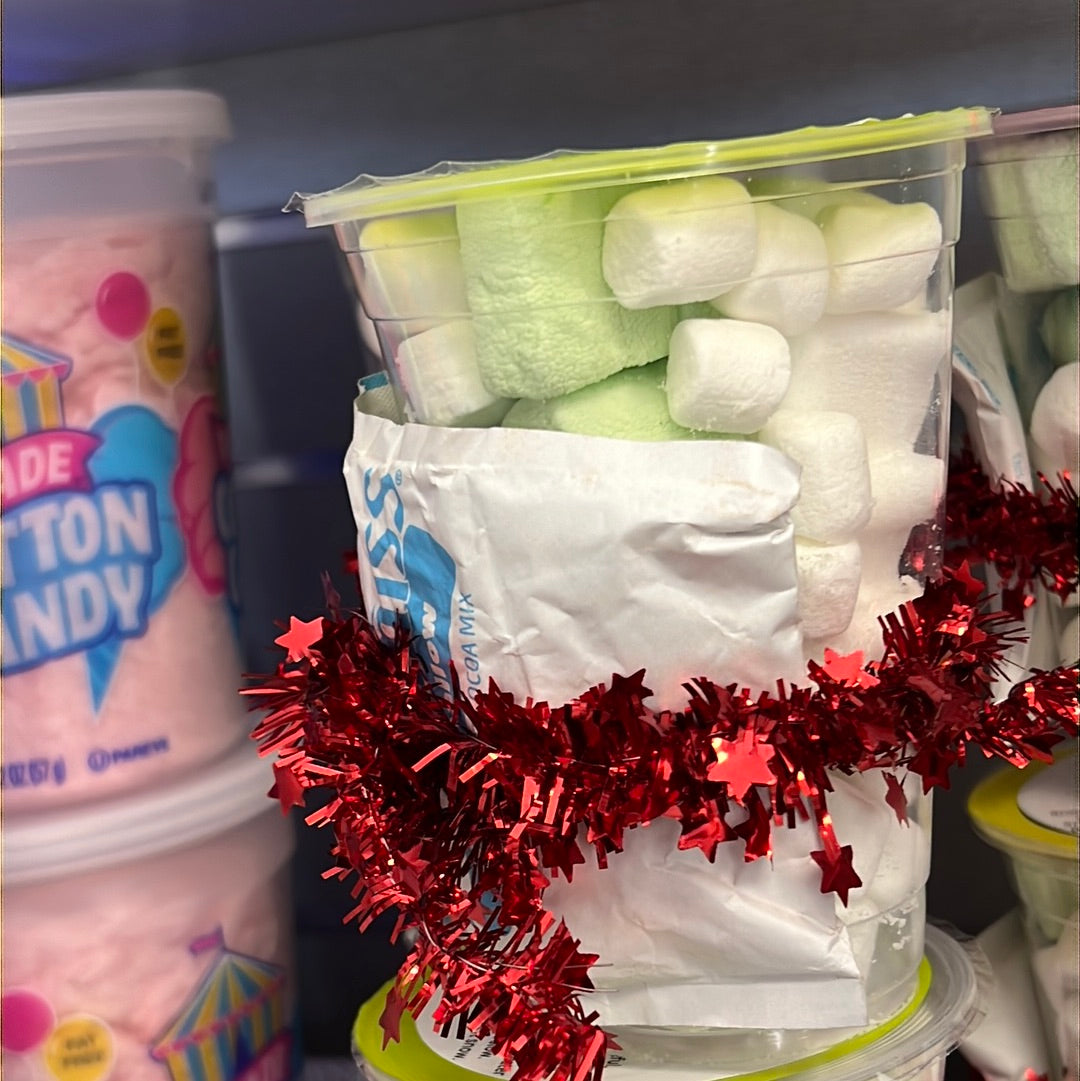 Freeze Dried Marshmallows Hot Chocolate Snowman