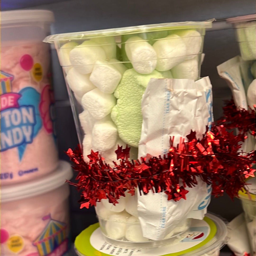 Freeze Dried Marshmallows Hot Chocolate Snowman