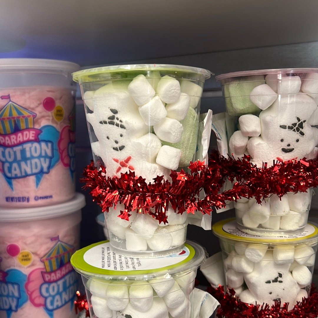 Freeze Dried Marshmallows Hot Chocolate Snowman