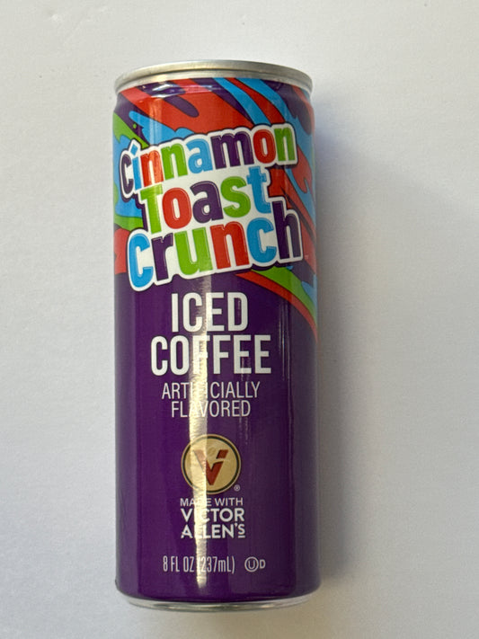 Cinnamon Toast Crunch ice coffee