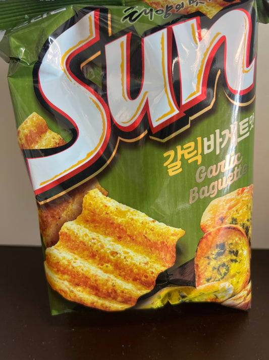 Garlic Baguette Sun Chips - Korea