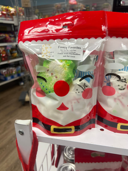 Cozy up with some hot chocolate and freeze dried marshmallows with this perfect stocking stuffer for two