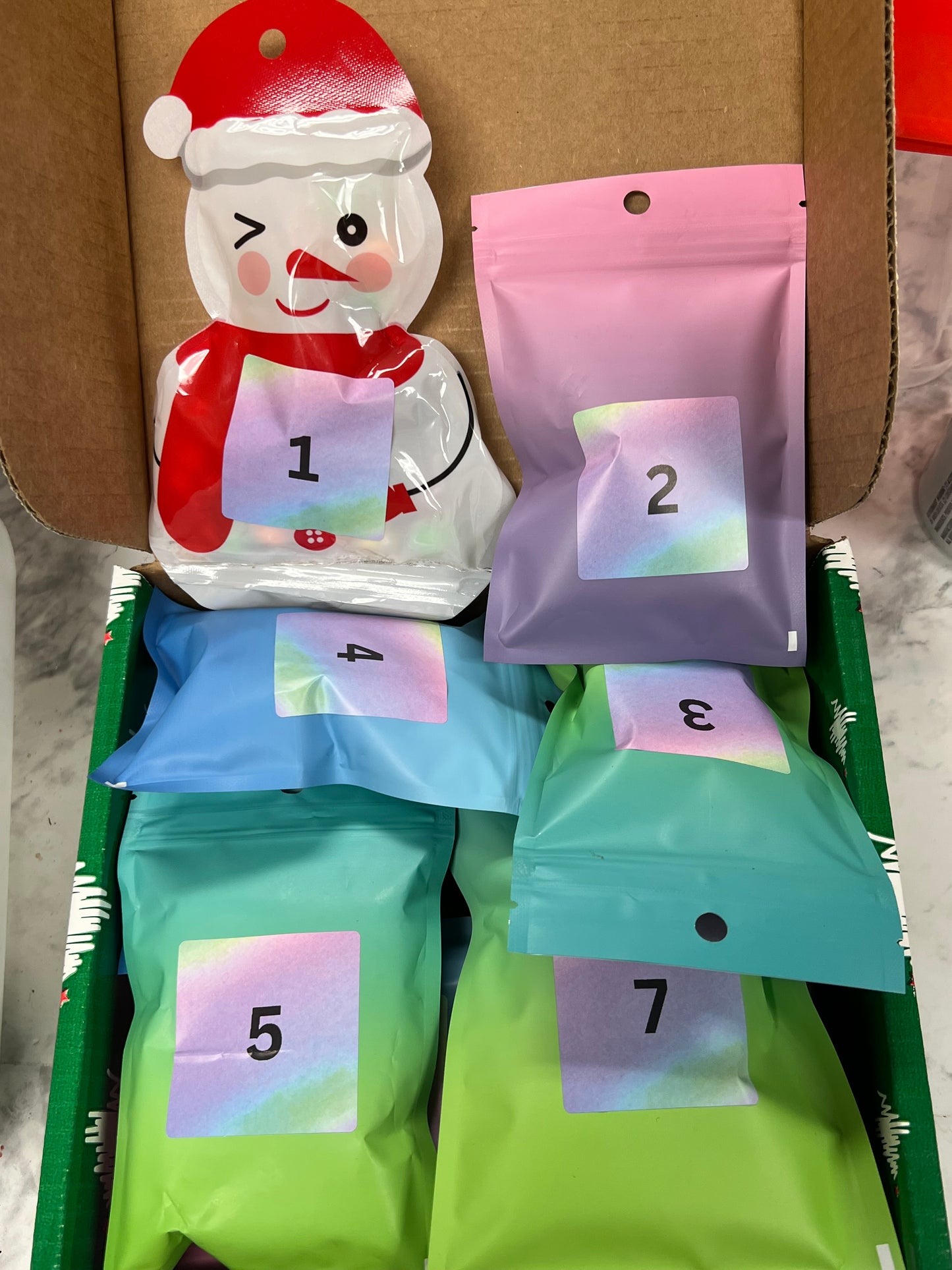 Family Edition 12 day Freeze Dried Candy Countdown Calendar