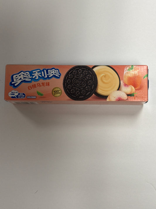 Peach oolong Oreos