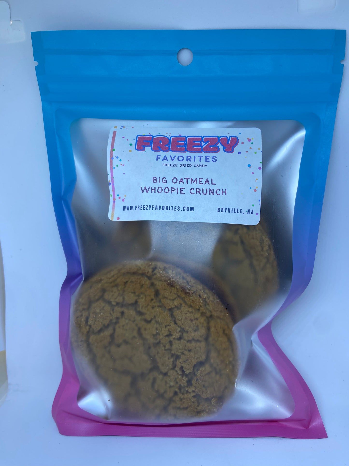 Freeze Dried BIG Oatmeal Whoopie Cookie