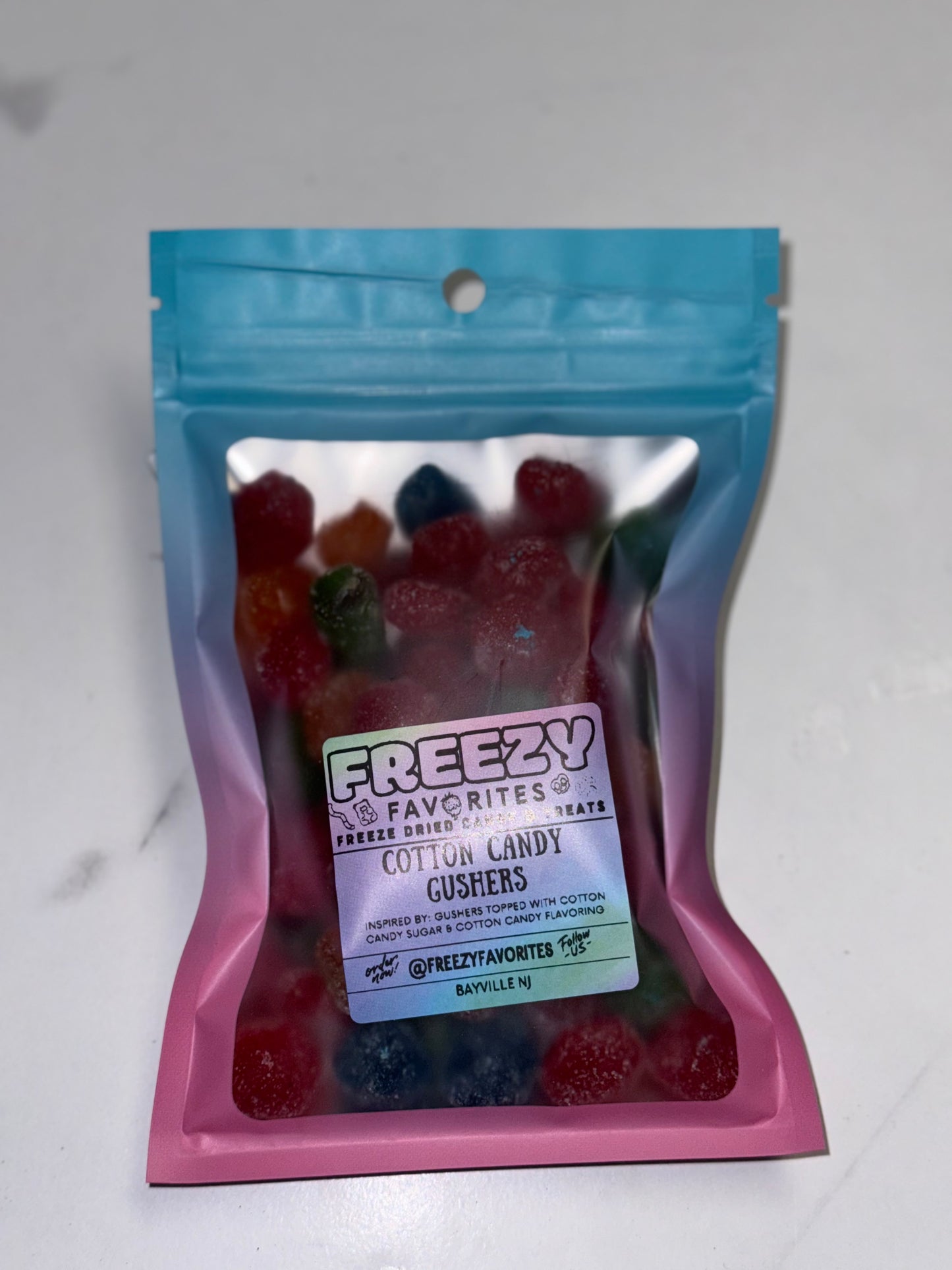 Freezy Favorites Cotton Candy Gushers