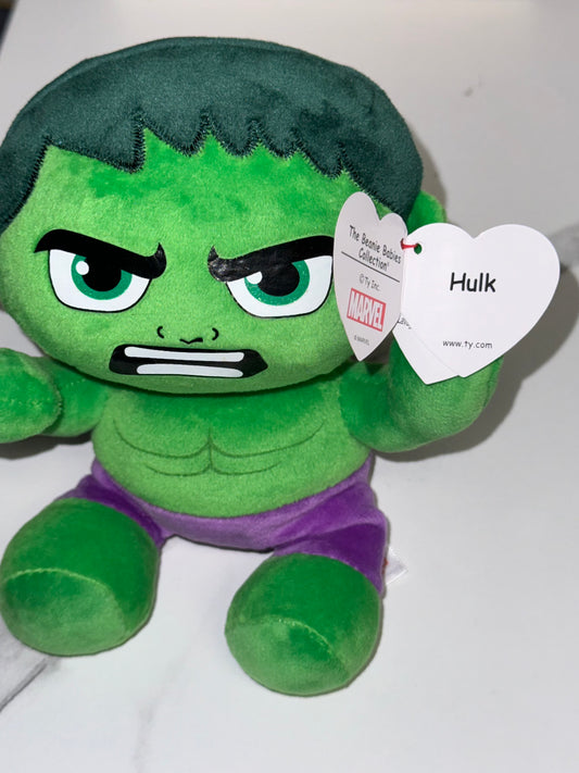 TY BEANIE BABIES HULK