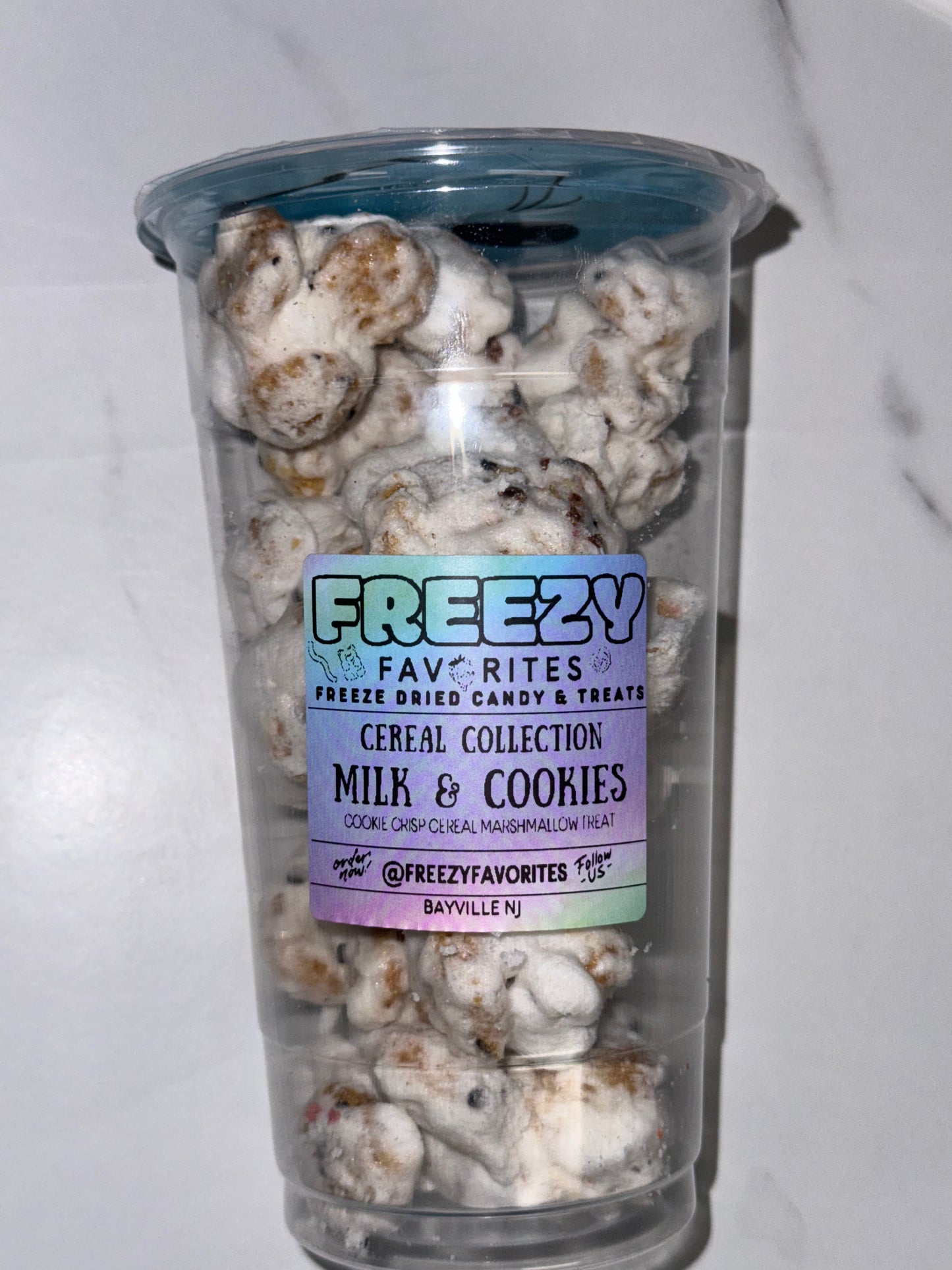 Freeze Dried Marshmallow Milk & Cookie Bites