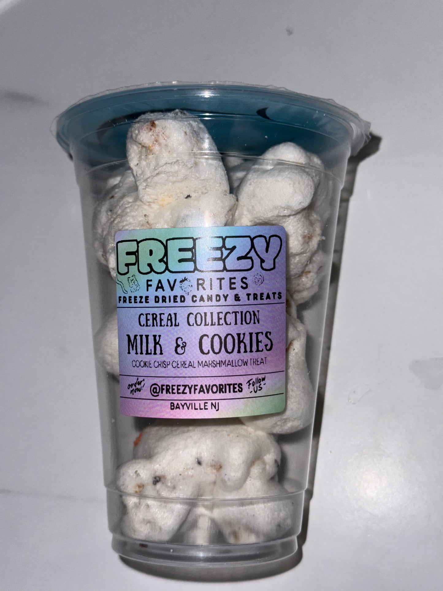 Freeze Dried Marshmallow Milk & Cookie Bites