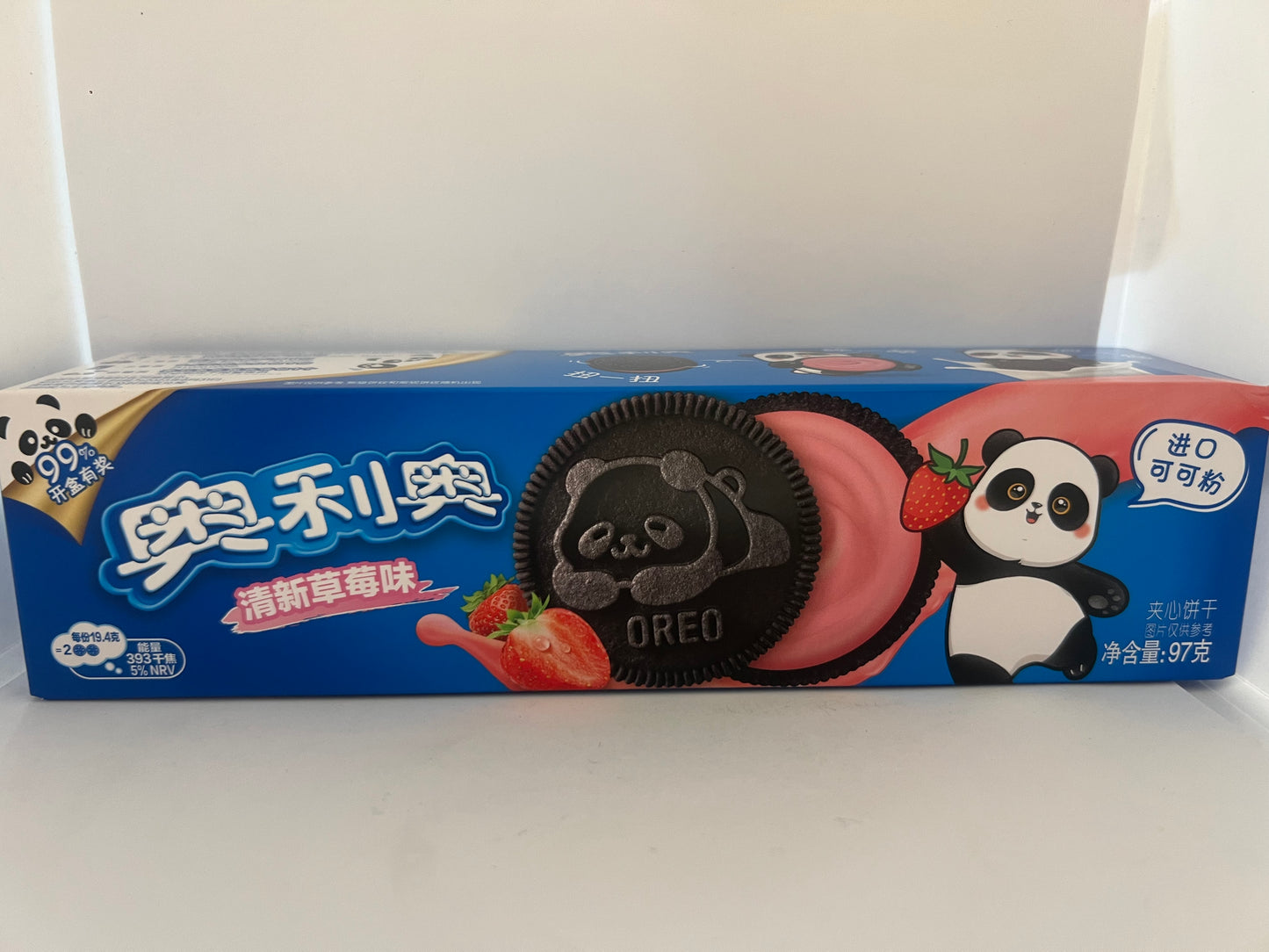 Exotic Strawberry Panda Oreos From Asia