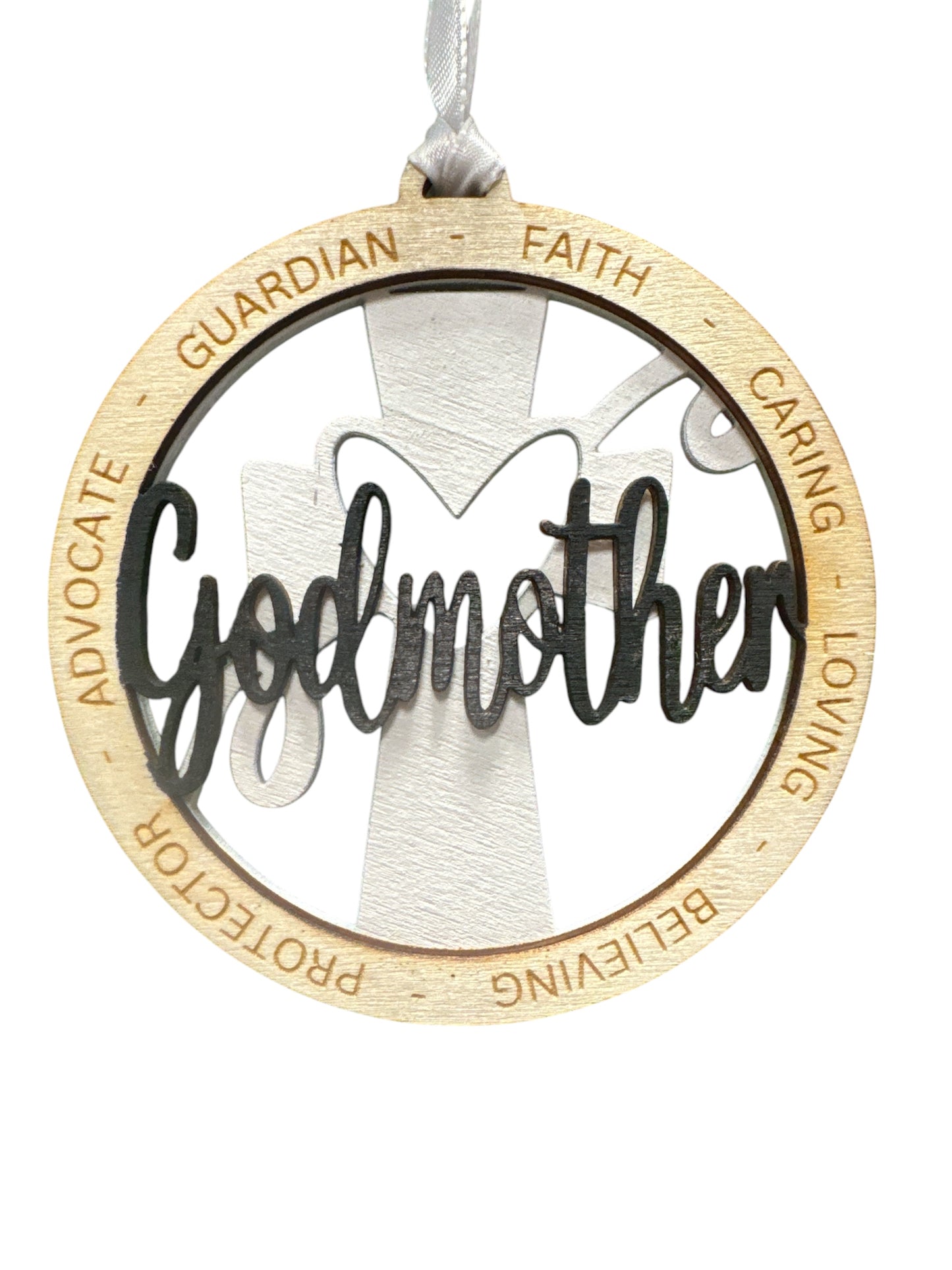 Godmother Custom Wooden Ornament Great Holiday