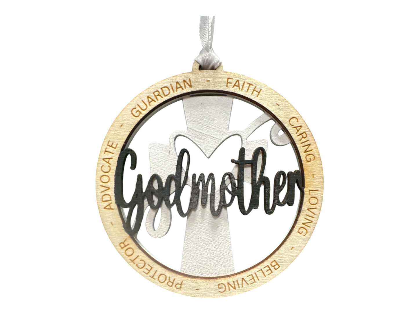 Godmother Custom Wooden Ornament Great Holiday