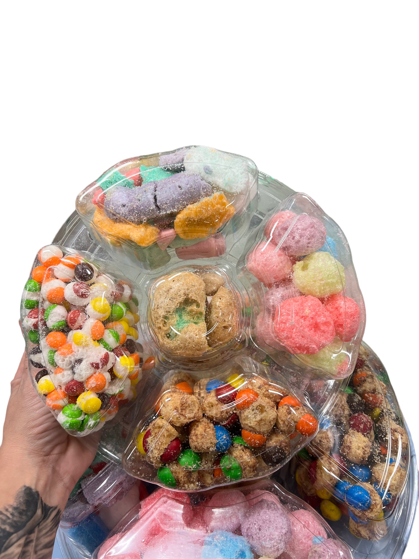 1 lb Variety Tray of Freeze Dried Candy, 5 different Treats , Perfect for Gifting