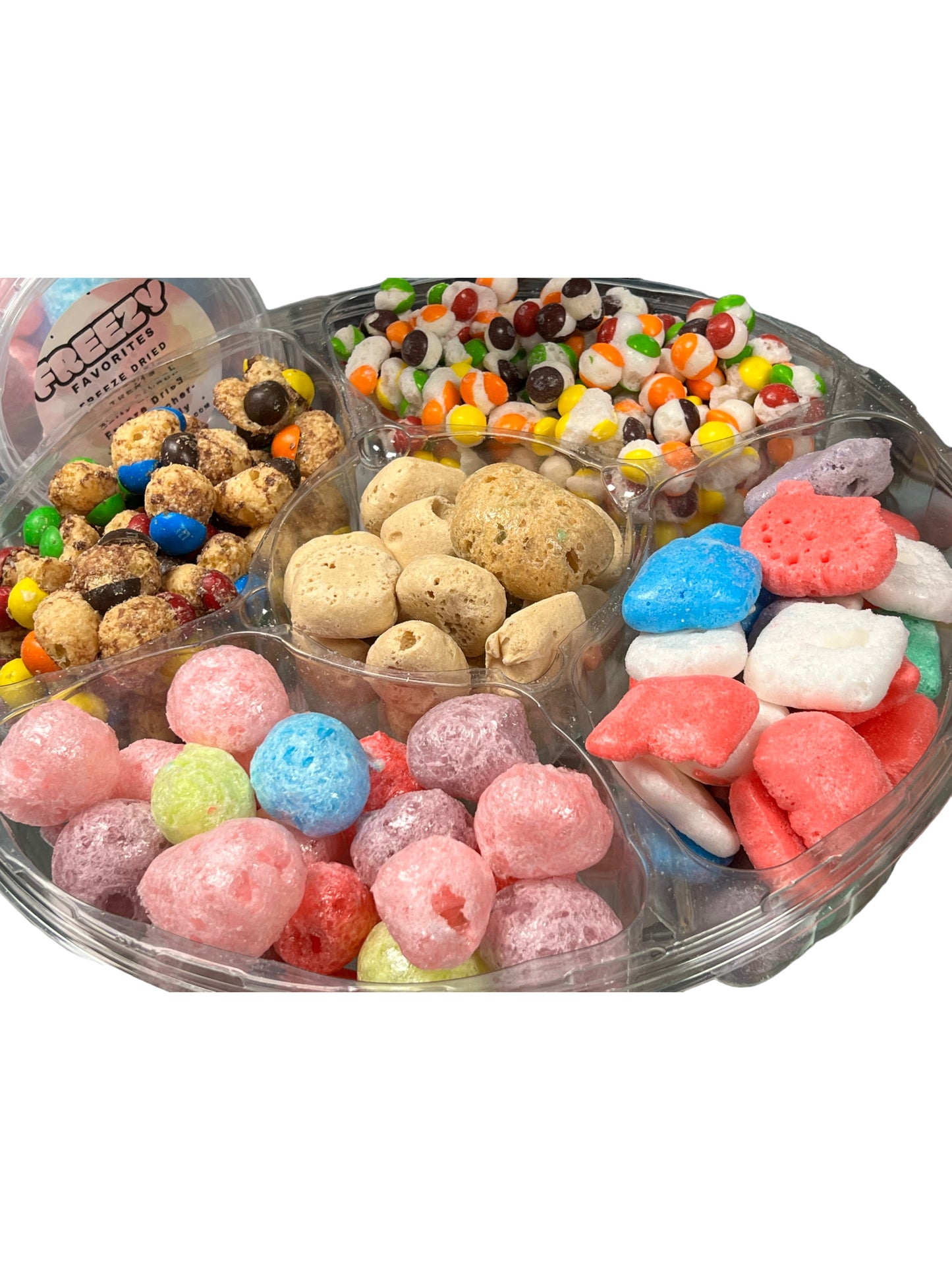 1 lb Variety Tray of Freeze Dried Candy, 5 different Treats , Perfect for Gifting