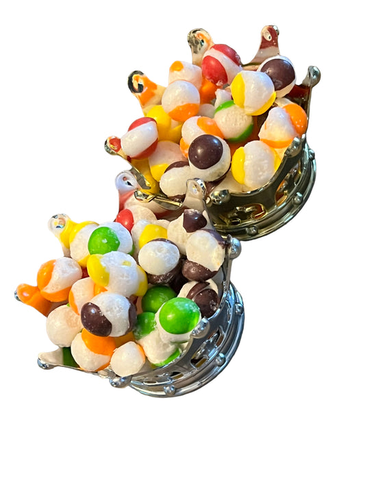 Crown filled favors- with Freeze Dried Crunchies